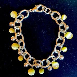 Cute Silver Toned Bracelet